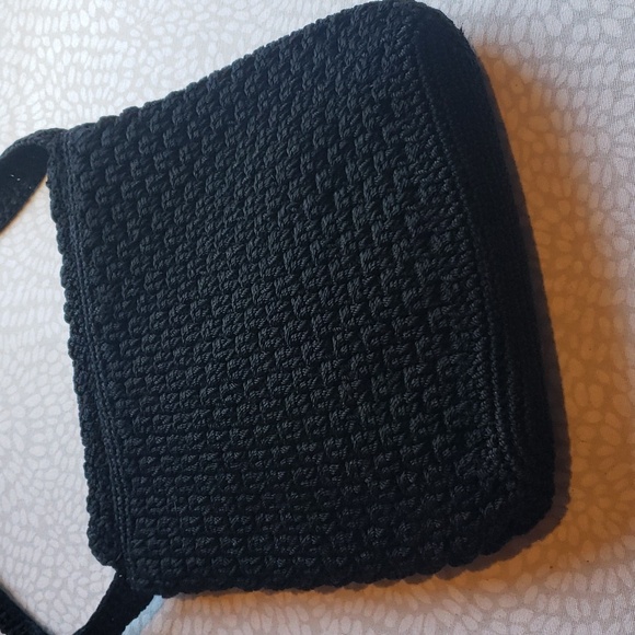 The Sak Original Black Crochet Shoulder Bag - Picture 2 of 14